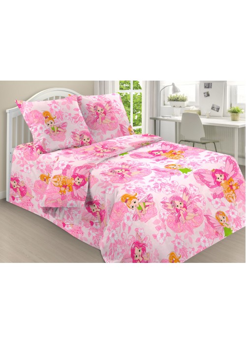 Детское постельное белье Волшебница 1,5 спальный, поплин, рис 1658/1