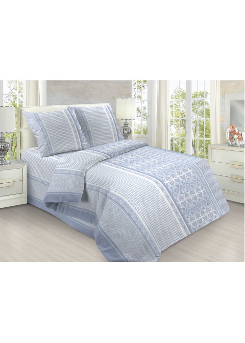 Постельное белье Амадель 1,5 спальный, бязь, рис 2045/1