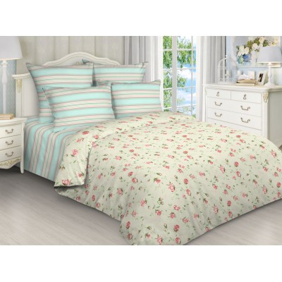 Постельное белье Спарта 2 спальный, поплин, рис 5206-5207/1