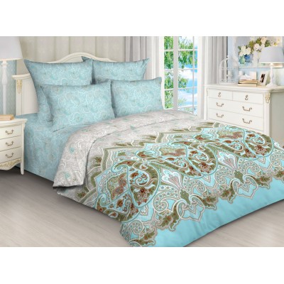 Постельное белье Линии Востока 1,5 спальный, поплин, рис 7471-7472/1