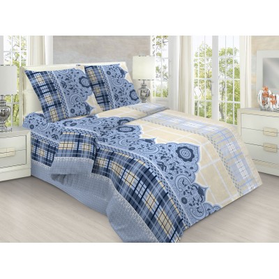 Постельное белье Садко 1,5 спальный, бязь, рис 2040