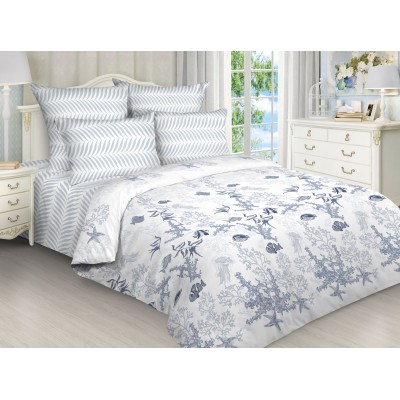 Постельное белье Морена 1,5 спальный, поплин, рис 9226/9227