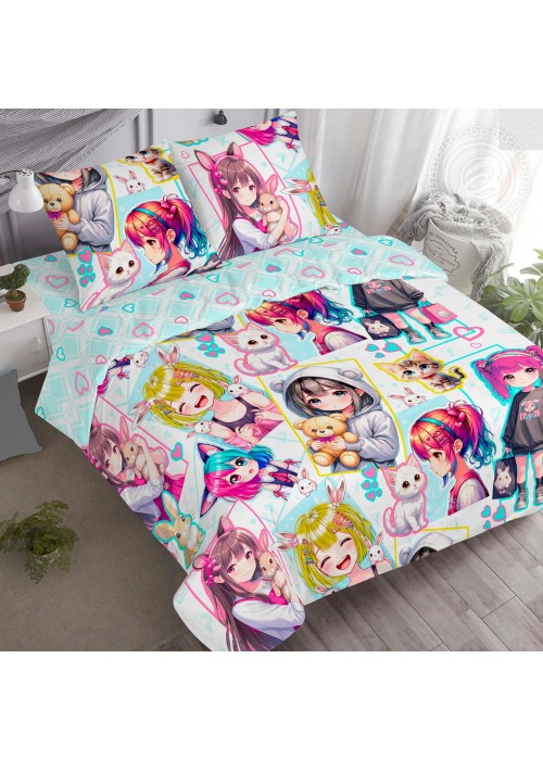 Постельное белье Лоли 912, размер 1,5 сп.