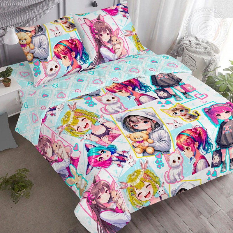 Постельное белье Лоли 912, размер 1,5 сп.