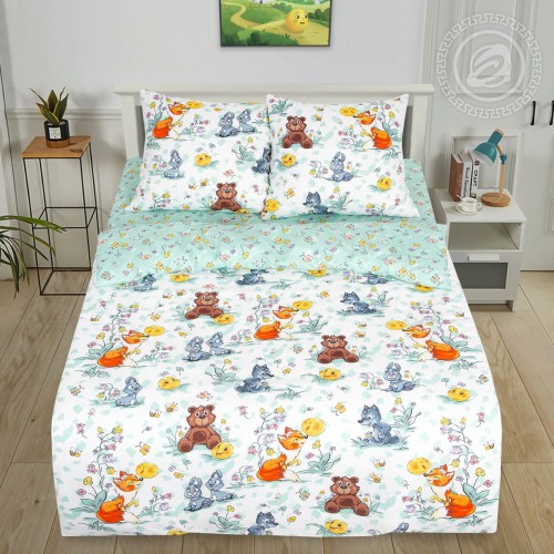 Постельное белье Колобок 912, размер 1,5 сп.