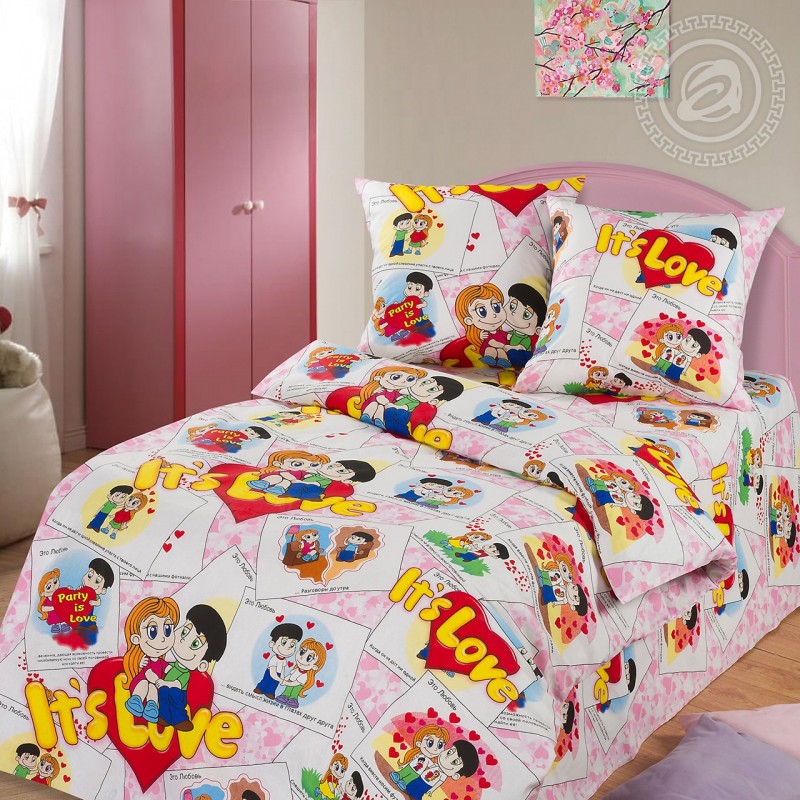 Детское постельное белье Очаровашки 100, размер 1,5 сп.