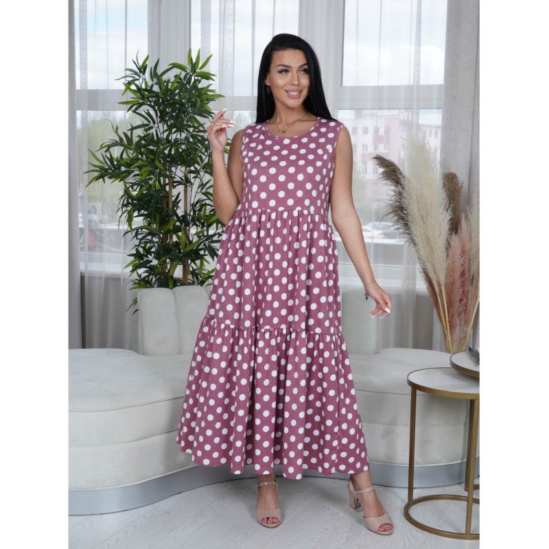 Нежность сарафан женский (брусника)