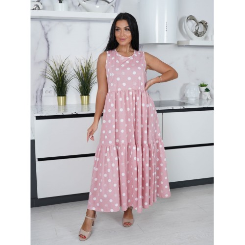 Нежность сарафан женский (пудра)