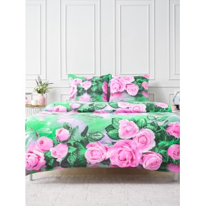 Постельное белье Розали 1,5 спальный, бязь, рис 1425/1