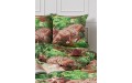 Постельное белье Леопарды 1,5 спальный, бязь, рис 1506
