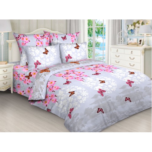 Комплект постельного белья 2,0 сп с Евро простыней, бязь рис.5555