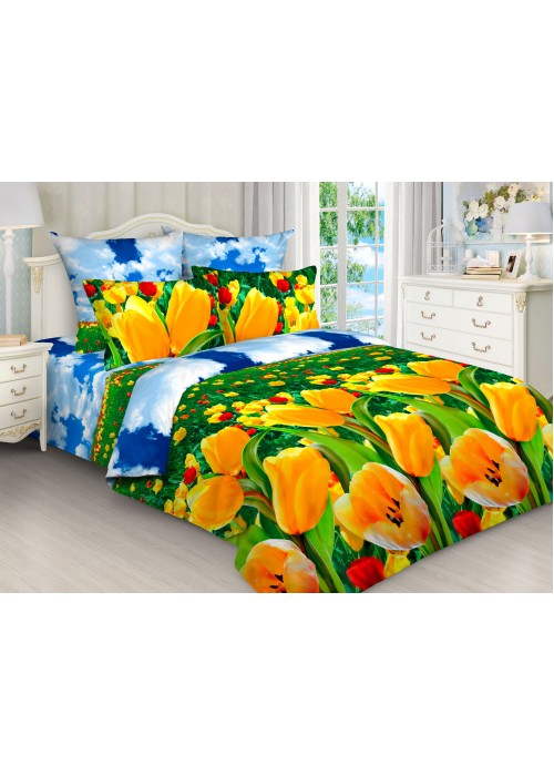 Постельное белье семейный, бязь, рис 4547
