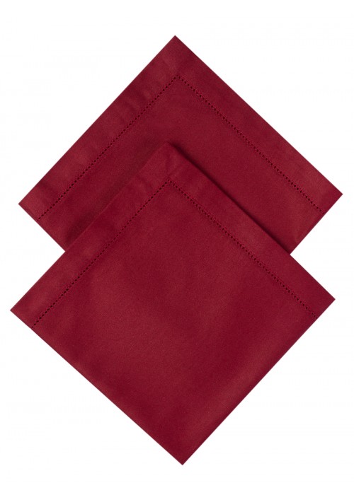 Комплект жаккардовых салфеток из 2 шт., арт. 16С-4ЯК, рис. "Атласная" цвет бордо/ зеленый/синий/ коричневый/ т.серый/красный