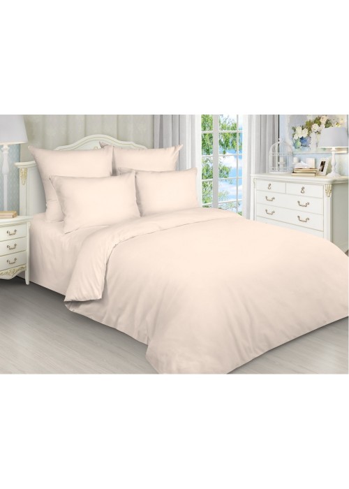 Постельное белье BellaRossa поплин 2 сп. Бежевый