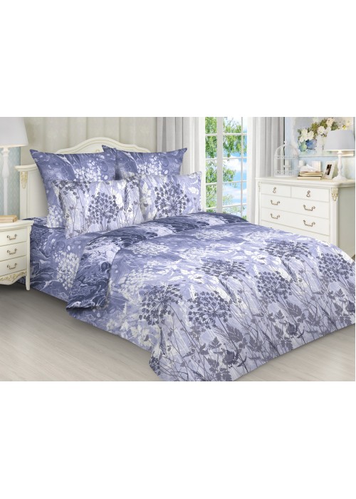 Постельное белье евро, бязь, рис 21057/2