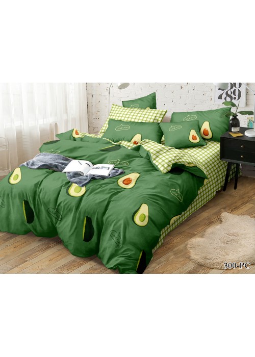 Постельное белье семейный, поплин, рис 300