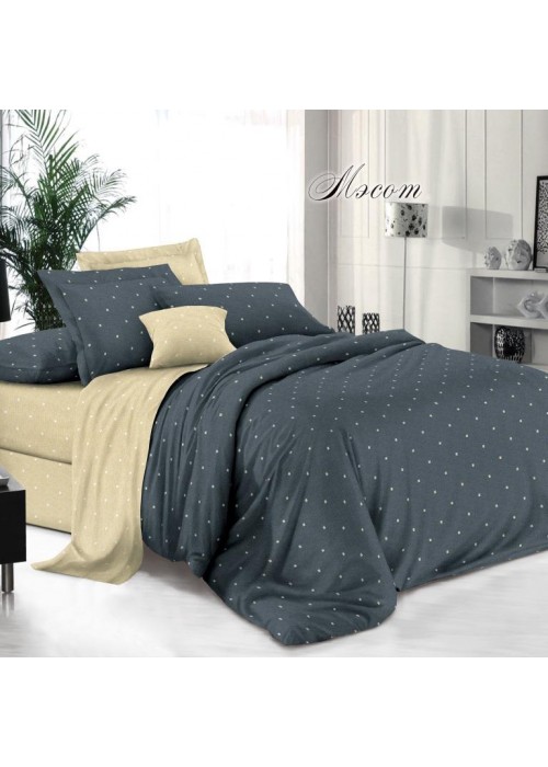 Постельное белье 2 спальное, поплин, рис.Мэсот (П3)