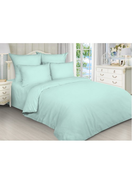 Постельное белье BellaRossa поплин 2 спальный, 14150 светлая мята