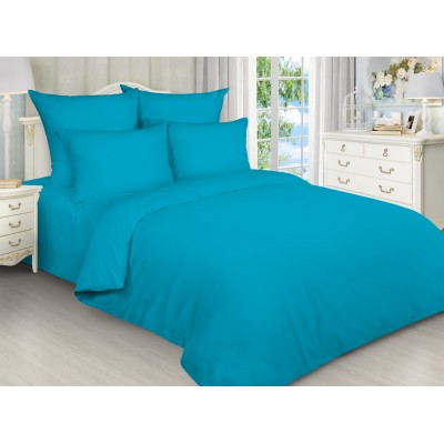 Постельное белье BellaRossa поплин 2 спальный, 19400 сине-бирюзовый
