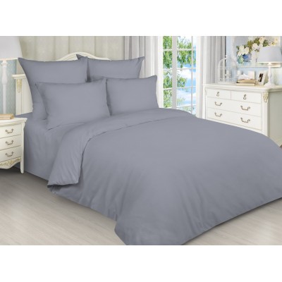 Постельное белье BellaRossa поплин семейный, 16450 светлый графит