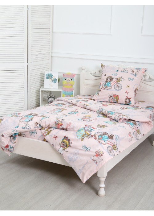 Детское постельное белье 1,5 спальный, поплин. 2458/4