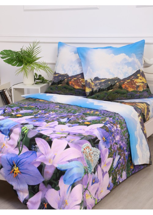 Постельное белье 2 спальный, бязь. 3035