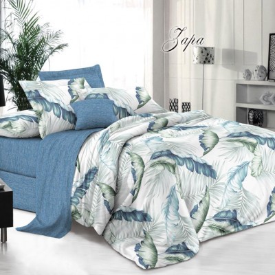 Постельное белье 1 5 спальное поплин, хлопок. Зара (П3)