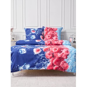 Постельное белье 1,5 спальный, бязь, рис 2493