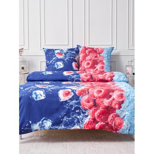 Постельное белье 1,5 спальный, бязь, рис 2493