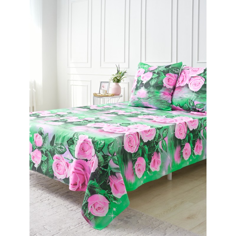 Простынь 1,5 спальная 150х215 Хлопок, Бязь. 1425