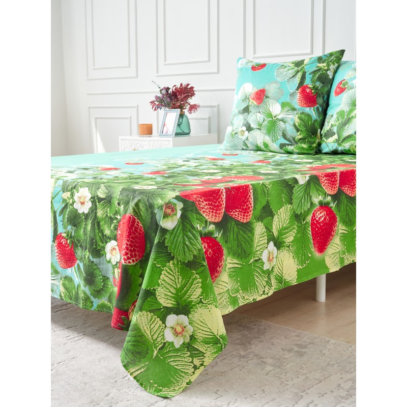 Простынь 1,5 спальная 150х215 Хлопок, Бязь. 2494