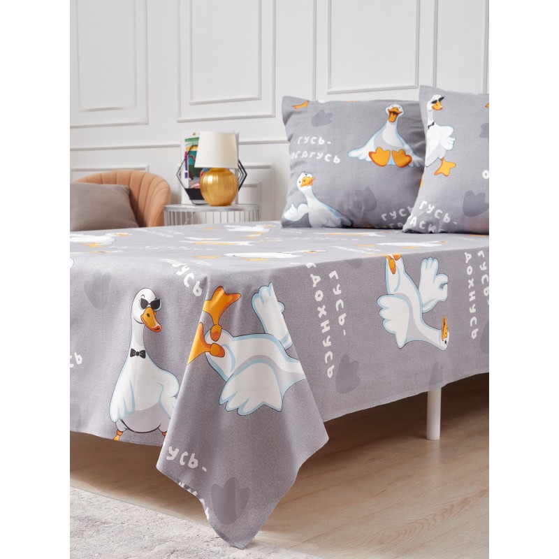 Простынь 1,5 спальная 150х215 Хлопок, Бязь. 2505