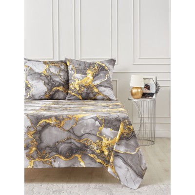 Простынь 1,5 спальная 150х215 Хлопок, Бязь. 2542