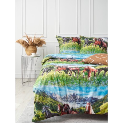 Пододеяльник 1,5 спальный 143х215 Хлопок, Бязь. 1454