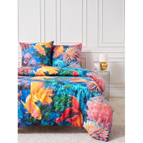 Пододеяльник 1,5 спальный 143х215 Хлопок, Бязь. 2052