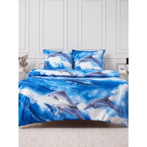 Постельное белье 1,5 спальное, бязь, рис 2547