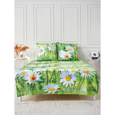 Простынь 1,5 спальная 150х215 Хлопок, Бязь. 2085